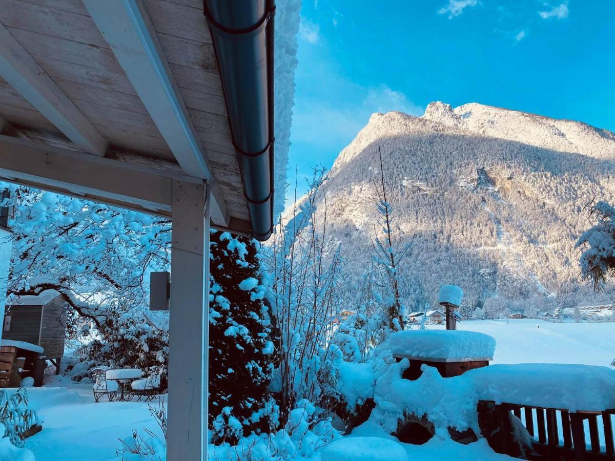 Forest Chalet, 15 Min To Salzburg Olt Town, And Most Beautiful Lakes, Secluded Location, 1,000 Sqm Garden, Mountainview, Panorama Sauna, Bath Whirlpool, Bbq&Bikes&Sunbeds For Free, Up To 10 P Golling an der Salzach Zewnętrze zdjęcie